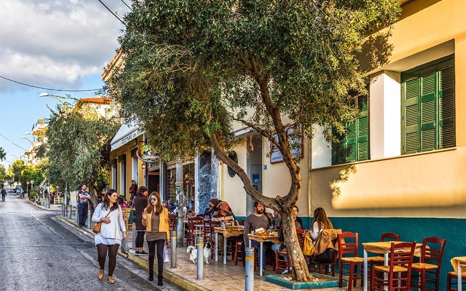 Appartamento Athens Beauty 5 Minutes From Attractions Esterno foto